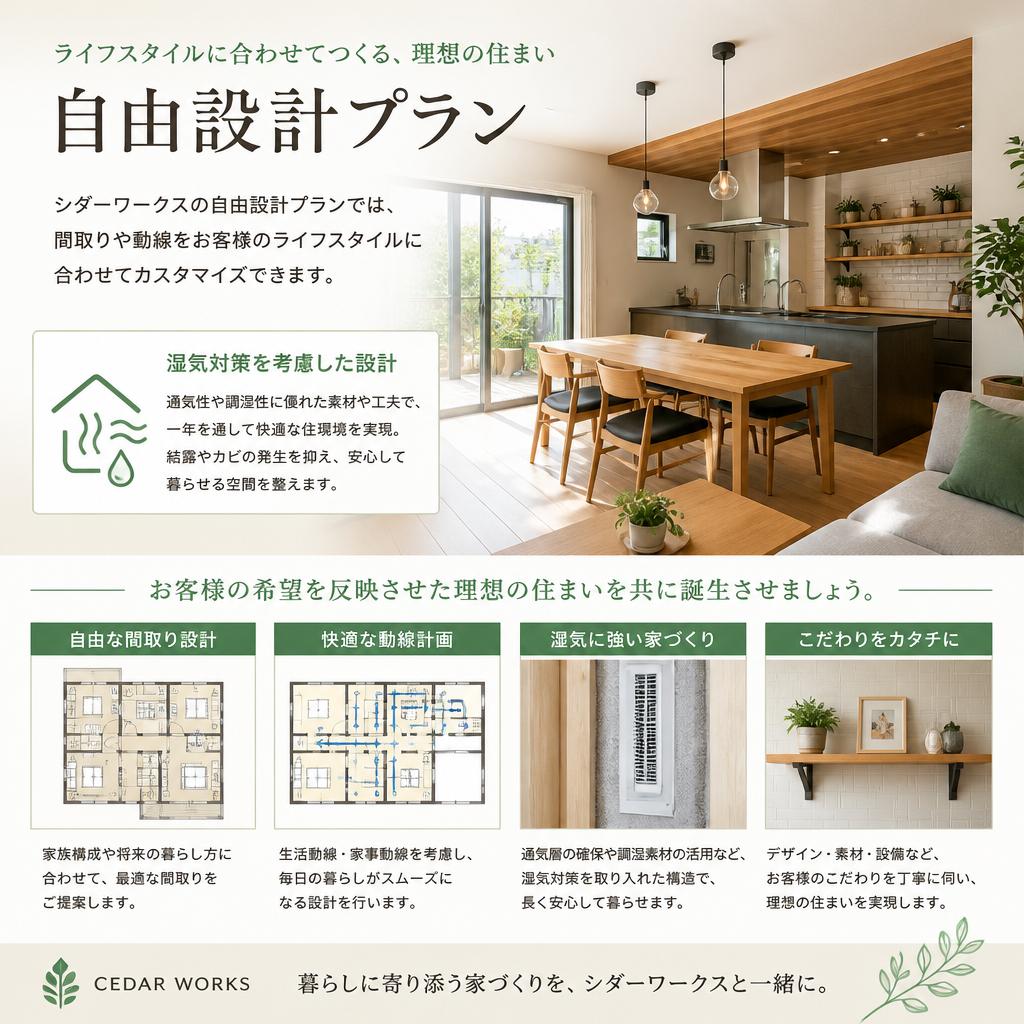 自由設計プランのご提案